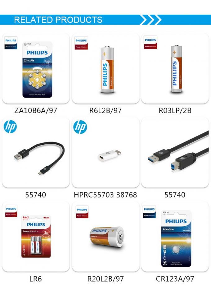 Серебряная батарея Philips Minicells лития CR2032 для небольших приборов 2