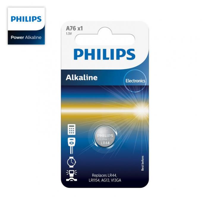 Minicells батареи кнопки PHILIPS алкалические для ежедневной пользы
