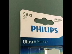 Щелочные батарейки PHILIPS 9 В для повседневного использования для энергоемких устройств