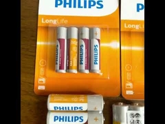 Цинк-углеродный аккумулятор Philips Long Life 2 AAA, 1170 мАч, блистерная упаковка